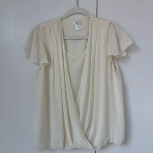 Elegant Cream Blouse